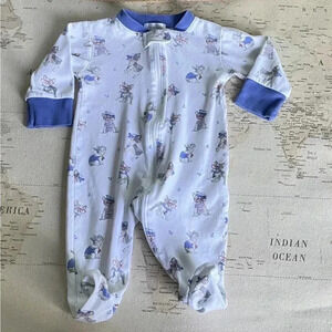 Kissy Kissy Footie Pajamas 6-9Mo